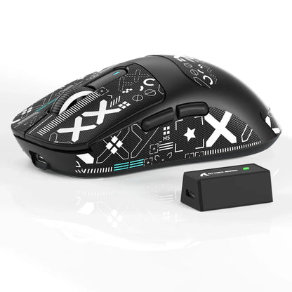ATTACK SHARK X3/X3PRO 4K/8K Wireless Gaming Mouse, 26K DPI, Tri-Mode (Wired/2.4GHz/BT5.2), Lightweight, PAW3395 Sensor For Gamer
