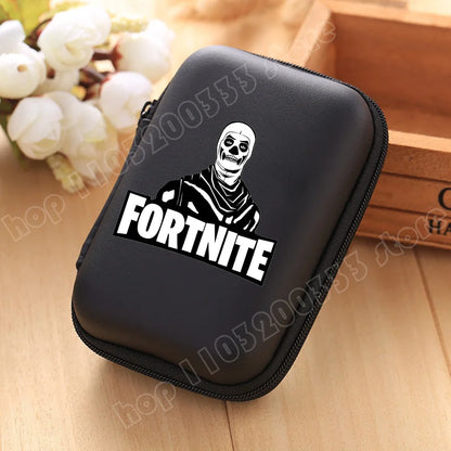 Nova Bolsa de Arrumação Fortnite Multifuncional para Cabos de Dados, Carregadores e Auriculares, Bolsa Protetora de Viagem, Presente de Aniversário para Crianças