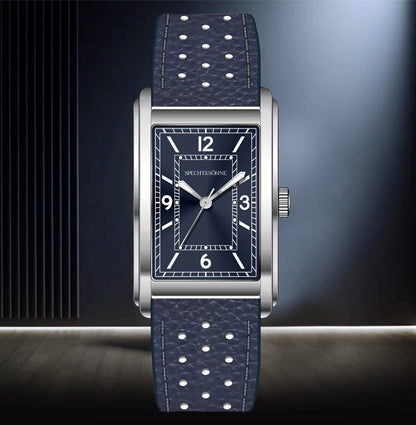 2025 New High Quality 27MM Specht & Söhne Square Men's Watch Sweep VH31 Movement Steel Reloj Hombre Sapphire Crystal Waterproof