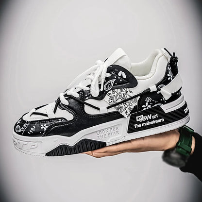 Męskie buty sportowe i codzienne do deskorolki, modne buty męskie, modne buty uliczne, buty do codziennego chodzenia