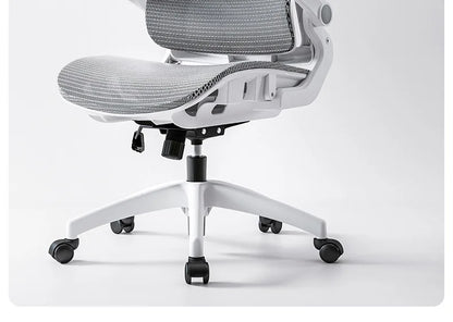 Ergonomic Gaming Chair with 3D Lumbar Support, Breathable Mesh Office Chair, Racing Style High-Density Sponge Seat, Adjustable Swivel Computer Desk Chair