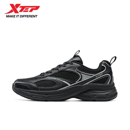 Xtep Y2K casual sneakers voor heren, comfortabele retro lichtgewicht hardloop- en sportschoenen voor koppels, winter, 874219320004