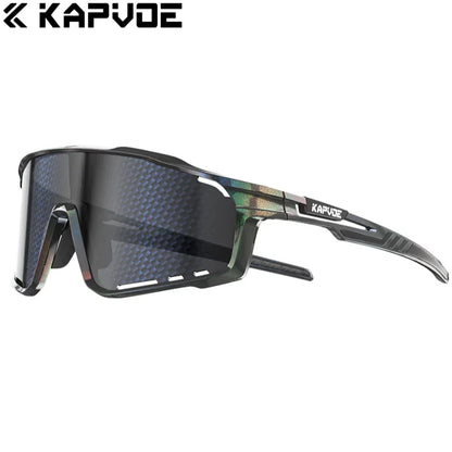 Kapvoe Fashion Sunglasses for Men Cool Cycling Glasses MTB Riding Skating  UV400 Fishing Goggles Man Woman Bike Bicycle Eyewear