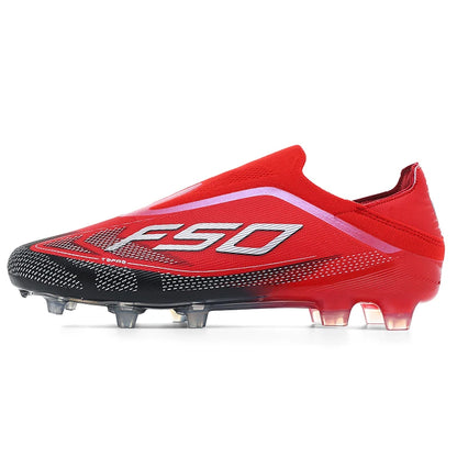 Men's Athletic Soccer Cleats Lightweight Comfortable Non-Slip Football Boots Training Shoes for Outdoor Grass Turf Competition
