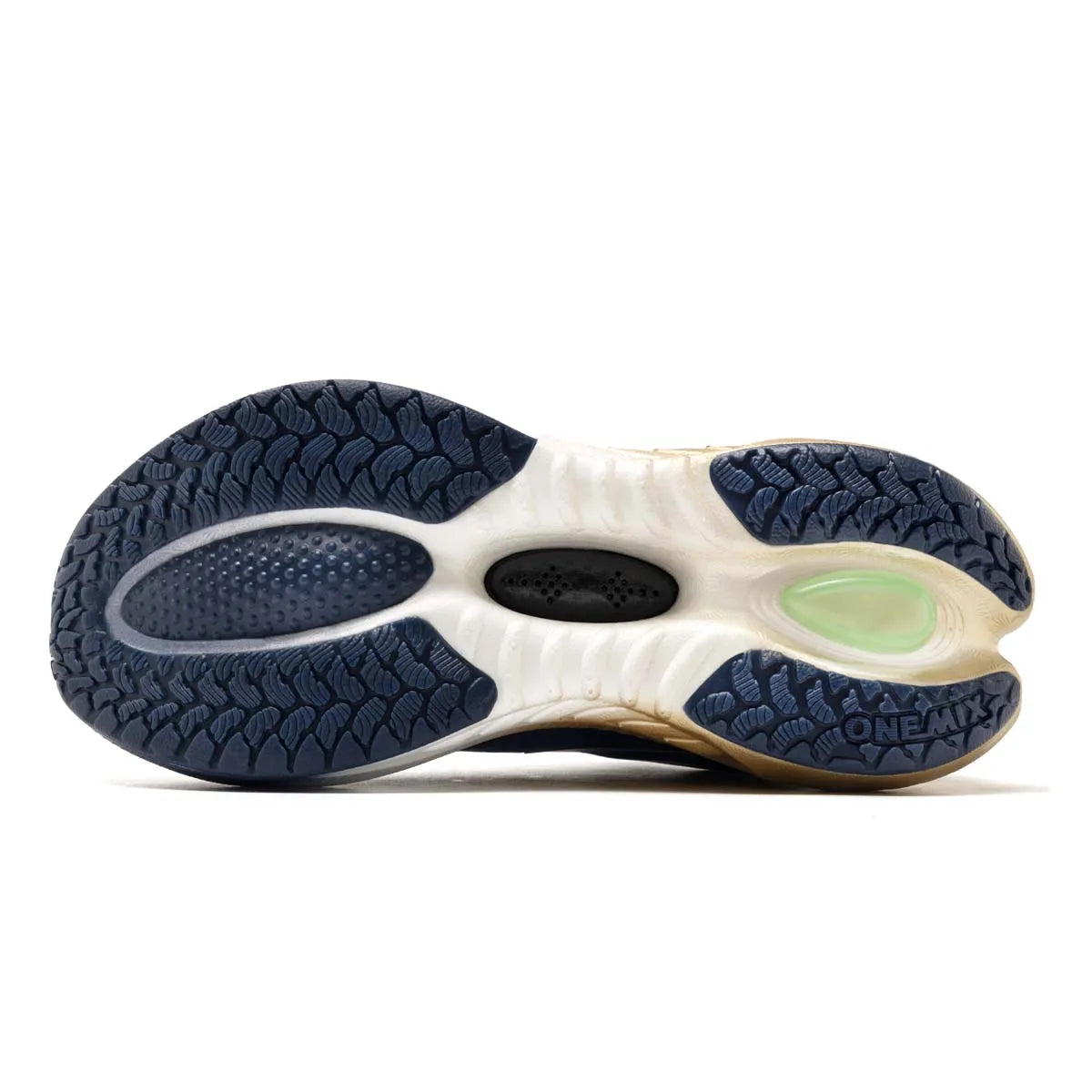 ONEMIX Nieuwe stijl herenhardloopschoenen voor herfst en winter, voor buiten, met demping, ademend, lichtgewicht en elastische sportschoenen