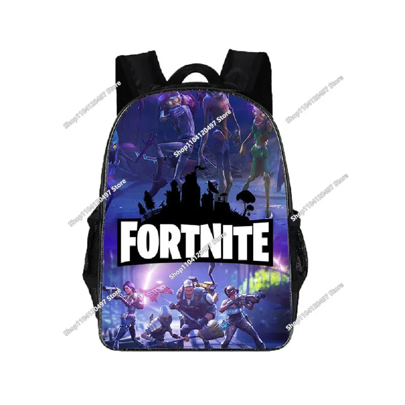 Fortnite School Bags Boys Girls Backpacks Large-capacity Knapsack High-quality Bookbags Fortnite Figure Laptop Bag Gift