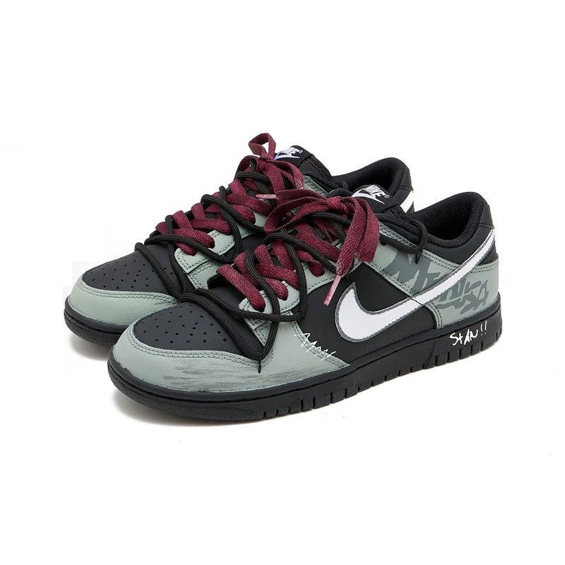 Adidași personalizați Nike Dunk Night Walker SAML Retro Urban Casual cu talpă joasă, amortizare, respirabili, rezistenți la uzură, pentru bărbați