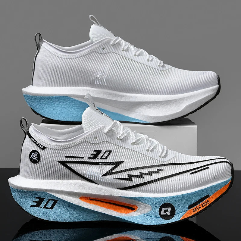 Running Shoes Specialty Men Marathon Sports Carbon Plate Breathable Ultralight Women Comfortable Athletic Cushion Stability Sneakers