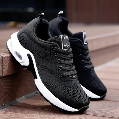 Femmes plate-forme espadrilles décontractées chaussures maille respirant chaussures de course gros sport d'été Tenis chaussures 2024 luxe vulcaniser chaussures