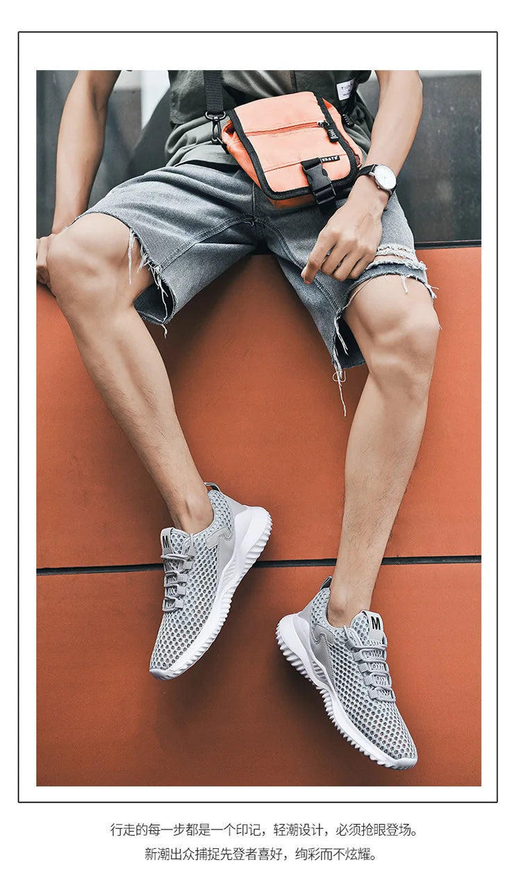 2026 Summer Men's Loafers, Walking Mesh Breathable Summer Comfortable Casual Shoes Sneakers, Zapatillas Hombre Men Running Shoes