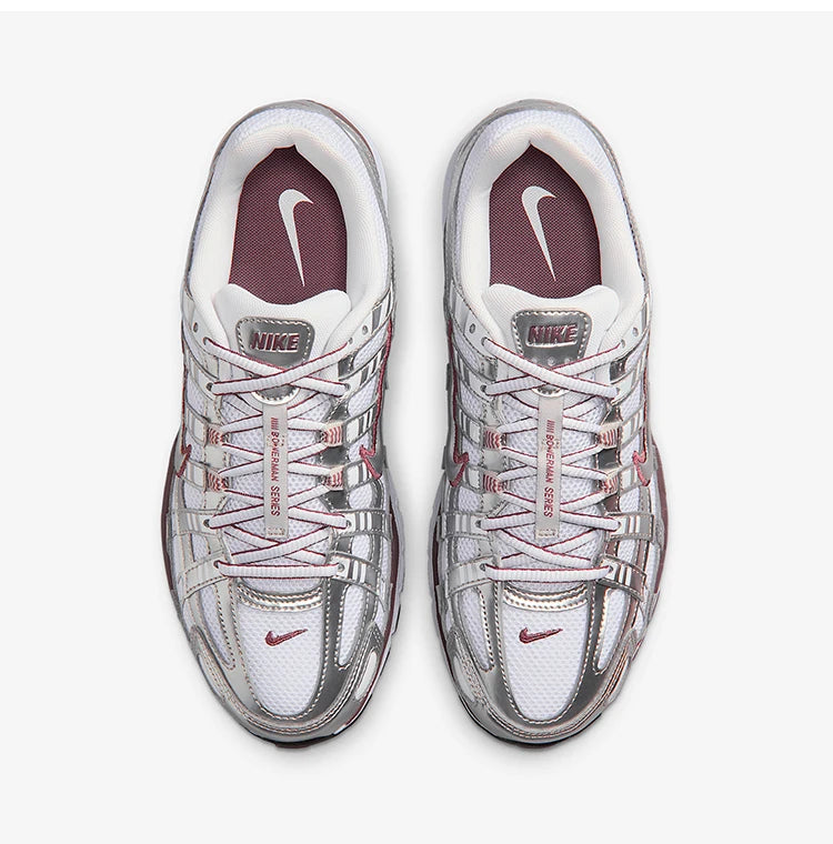 Nike Authentic P-6000 Scarpe da donna basse con lacci, resistenti all’usura, casual da giorno BV1021-110