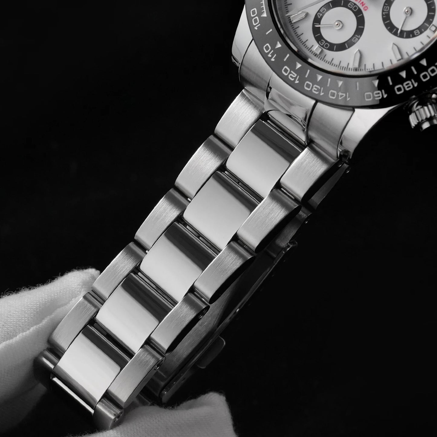 Watchdives WD16500 V2 Men Watch VK63 Quartz Movement Chronograph Wristwatch Stainless Steel Sapphire Crystal Luminous Watches