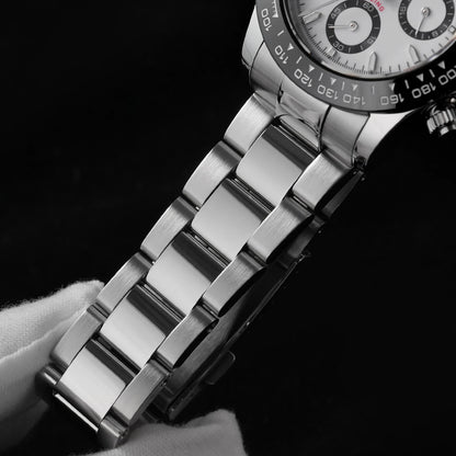 Watchdives WD16500 V2 Men Watch VK63 Quartz Movement Chronograph Wristwatch Stainless Steel Sapphire Crystal Luminous Watches