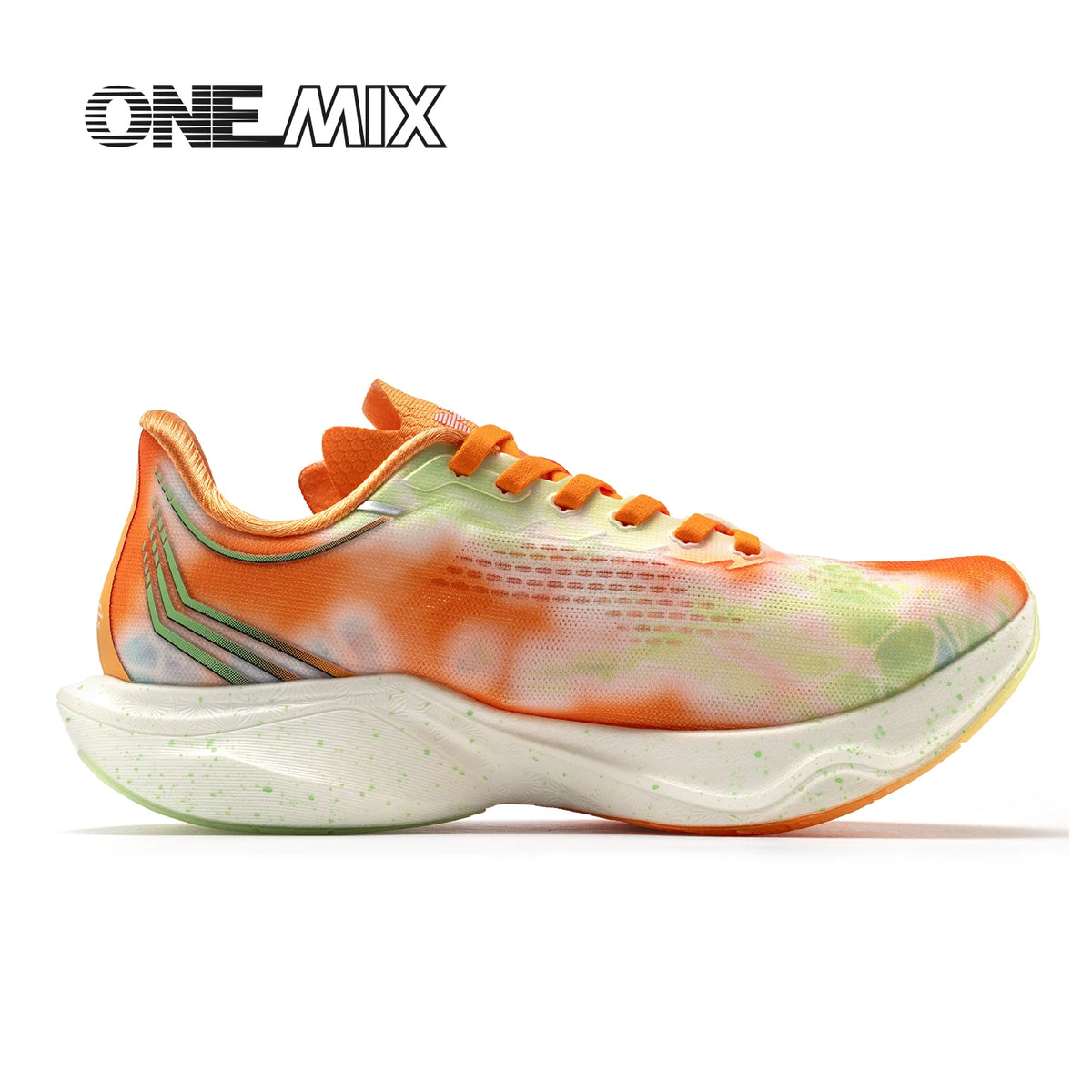 ONEMIX Nowe buty do biegania maratońskiego z podeszwą z nylonu i włókna węglowego – amortyzujące, profesjonalne, zapewniające stabilne wsparcie, ultralekkie, z doskonałym odbiciem