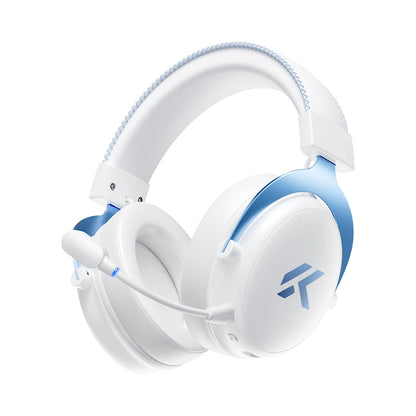 Casque de jeu sans fil MCHOSE V9 Pro 2 avec effets sonores spatiaux THX, haut-parleurs de 53 mm, casque 2.4G pour FPS, PS5, PS4, PC, SWITCH