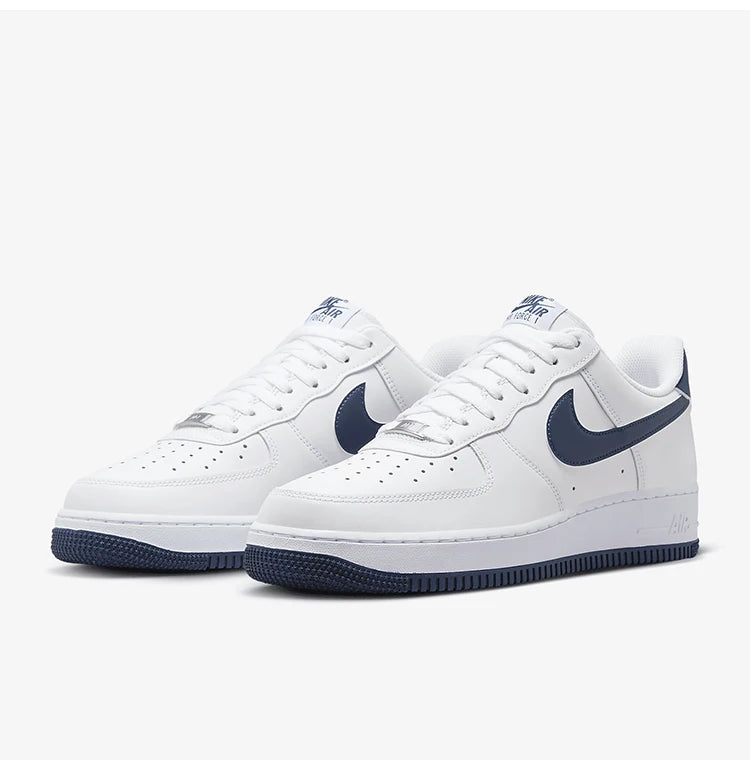 Nike ufficiali autentiche Air Force 1 07 da uomo, scarpe casual resistenti all’usura FJ4146-104