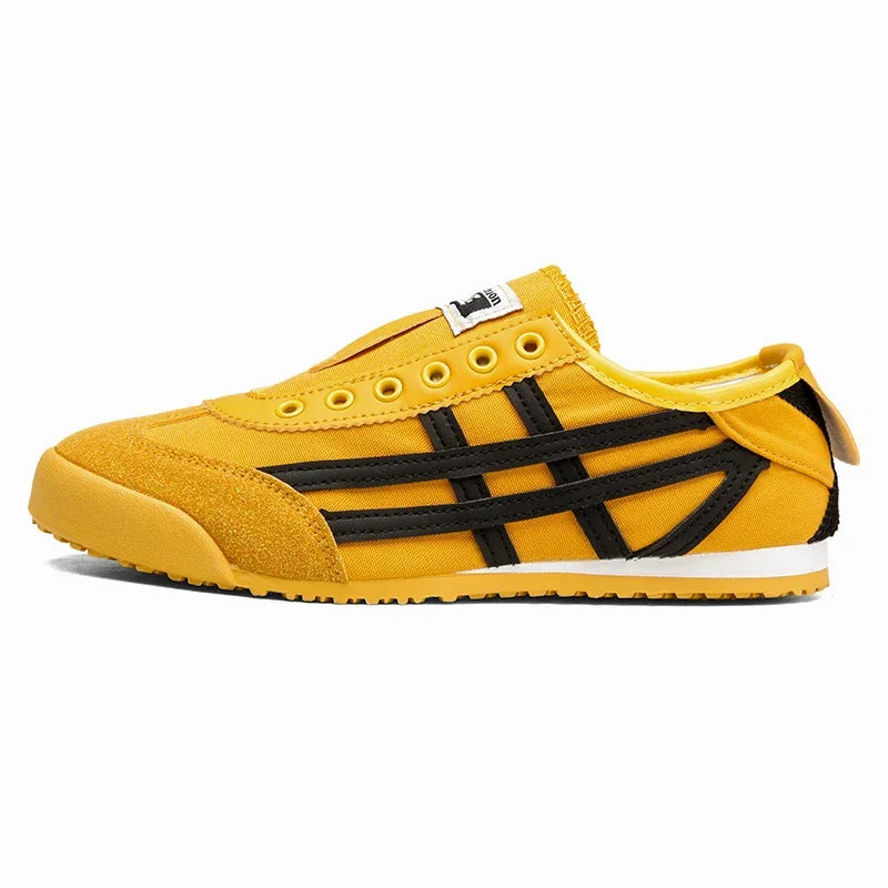 Men's Classic Running Shoes Lace Up Flat Bottom Sports Shoes Soft Sole Walking Gym Breathable Couple Casual Canvas Tennis Shoes