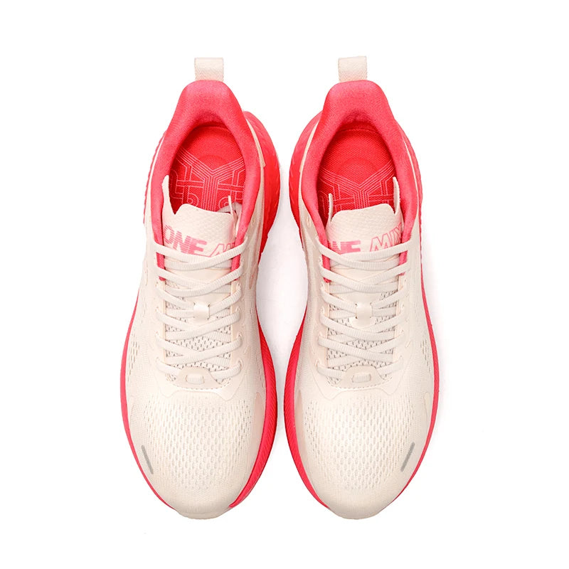 ONEMIX Nieuwe stijl herenhardloopschoenen voor herfst en winter, voor buiten, met demping, ademend, lichtgewicht en elastische sportschoenen