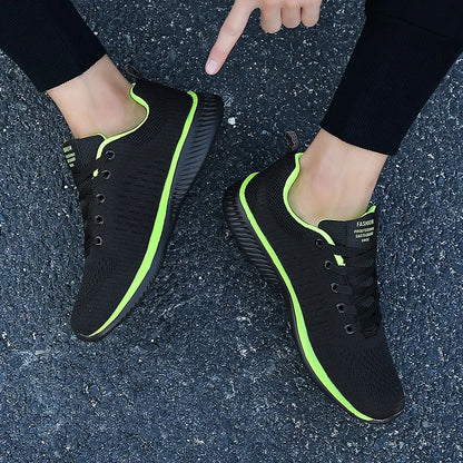 MAEDEF Running Shoes Men Breathable Sneakers 2025 Lightweight Walking Shoes Anti Slip Comfortable Mens Athletic Shoes Summer