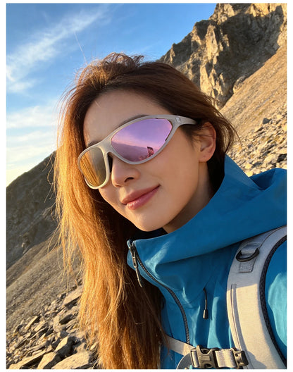 Kapvoe Hiking Sunglasses Camping Fashion Sunglasses for Men Photochromic Cycling Glasses MTB Bike Goggles Fishing Eyewear Sports