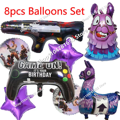 Fortnite Anime Games Figure Model PVC Dolls 8pcs/set Figure Toys Trooper Figurine Anime Collection Kids Fans Birthday Xmas Gifts