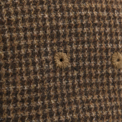 BOTVELA Șapcă de baseball din lână tweed pentru bărbați, stil casual, moale, ajustabilă, fără structură