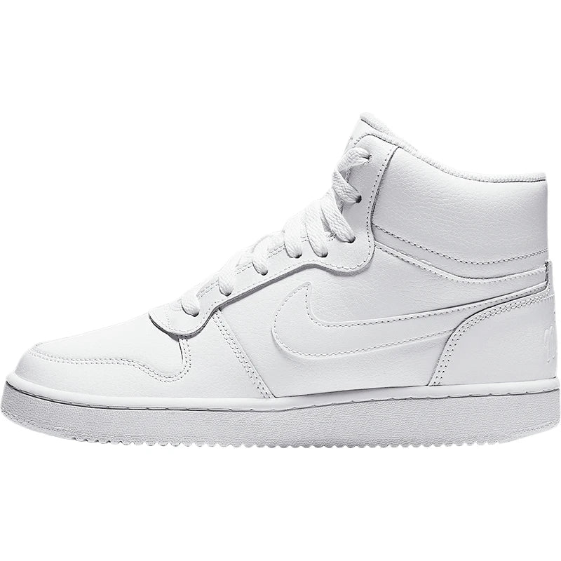 Nike Official Authentic Ebernon Mid Mid-Top Simple Classic skatesko til kvinder AQ1778-100