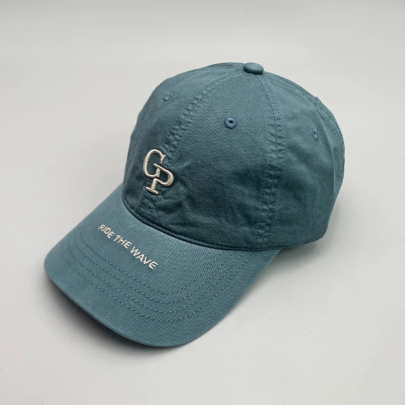 High-quality Letter Embroidery Kpop Men Women Baseball Hats Cotton Casual Ins Comfortable Unisex Fashion Sport Streetwear Caps