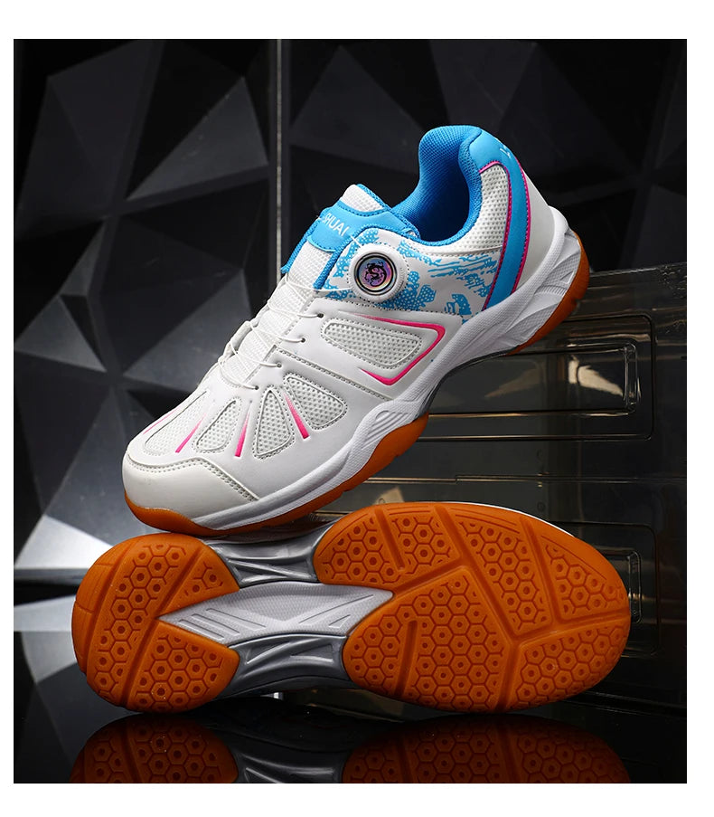 Pantofi de badminton pentru bărbați, pantofi de volei antiderapanti, adidași de antrenament, pantofi de tenis de masă rezistenți la uzură pentru femei, pentru activități în aer liber