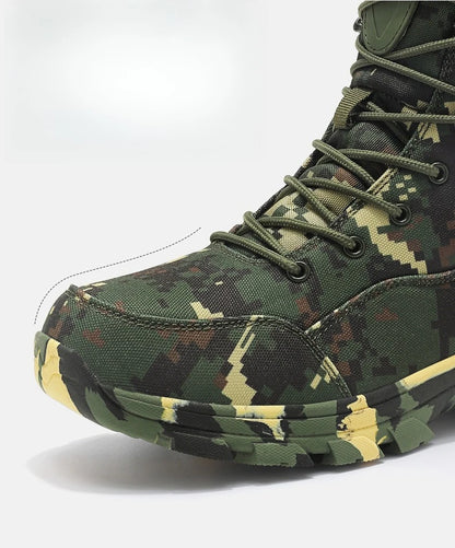 Hiking Shoes Men Boots Wear-resistant  Breathable Casual Sports Shoes Men Ankle Boots Comfortable Outdoor High-top Boots Men