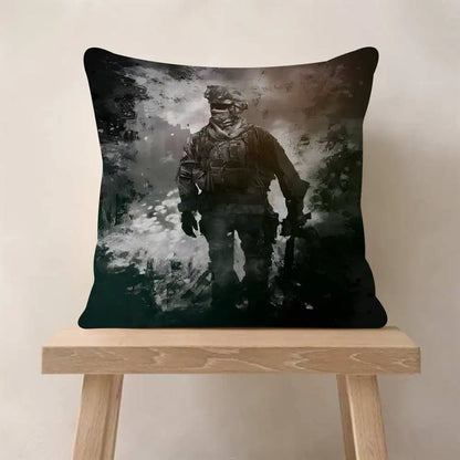 Classic Game C-Call Of D-Duty Personalized Picture Text Home Decorative Pillows Household Gifts 45x45cm
