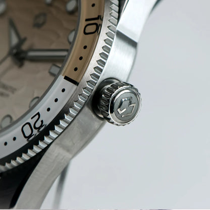 40mm Diver Watch Texture Men's Watches Automatic Mechanical Sapphire Waterproof 150 Meters Luminous Comes With Rubber Strap