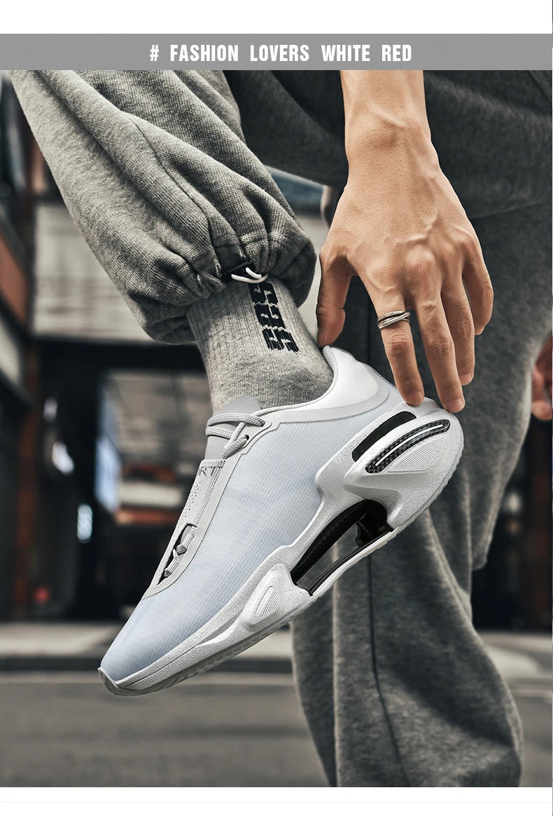 2026 New Men Sports Breathable Lightweight Comfortable Athletic Non-Skid Sneakers Daily Leisure Shopping Walking Marathon Shoes