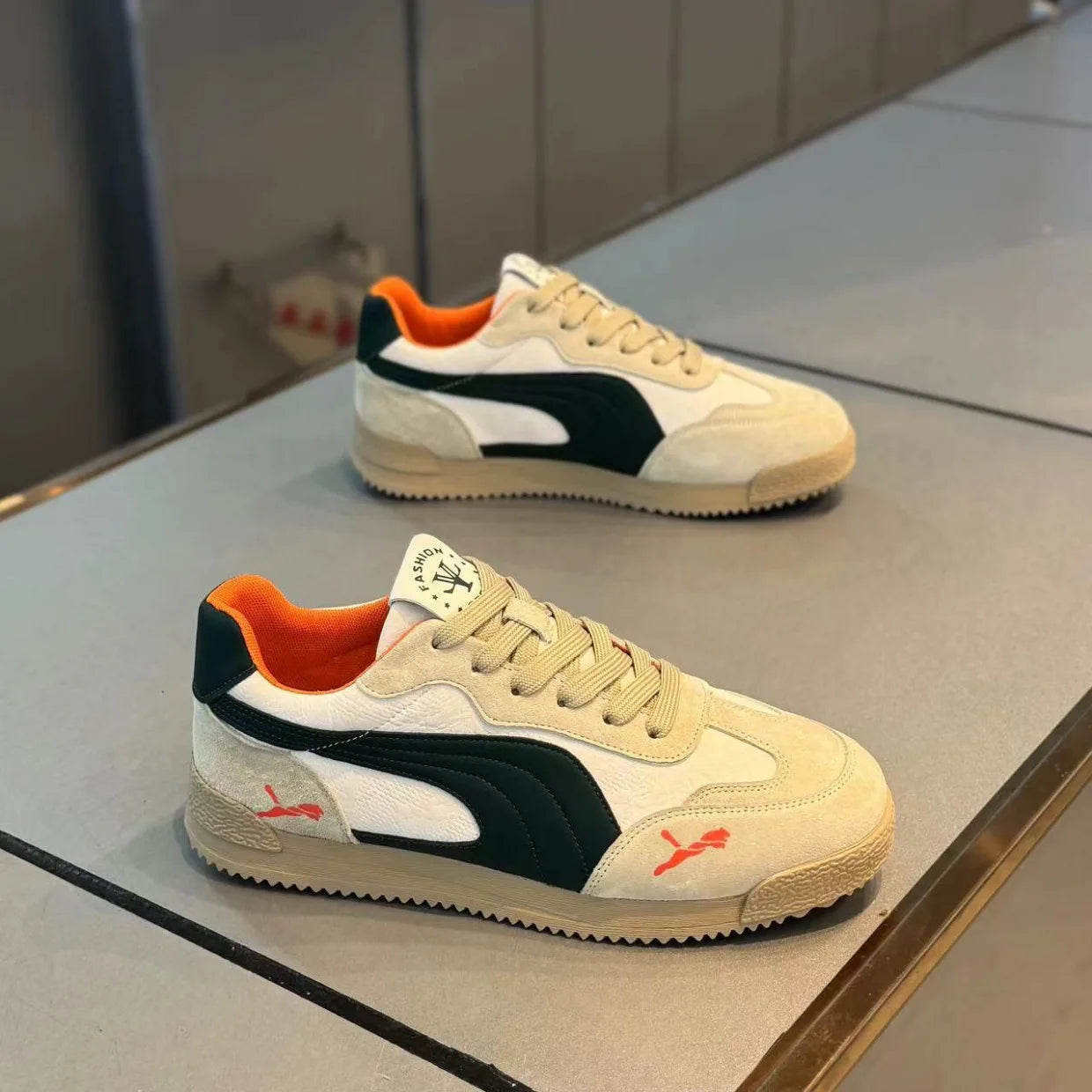 Large Size Men Sneakers Spring Autumn Breathable Low Help Comfortable Sports Shoes Fashion Non-Slip Outdoor Casual Flats