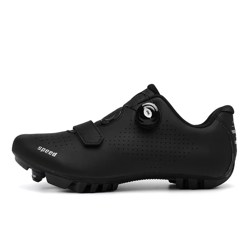 Kerékpáros cipő MTB, országúti, sportos, gyors kerékpáros cipő férfiaknak és nőknek, hegyi versenyzéshez, lapos talpú, SPD, Zapatillas Ciclismo MTB