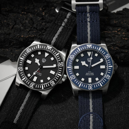 Watchdives EXD 40Mm Titanium Dive Watch Man VH31 Sweep Quartz Watches 200 Waterproof Ar Sapphire BGW9 Luminous 316L Wristwatch