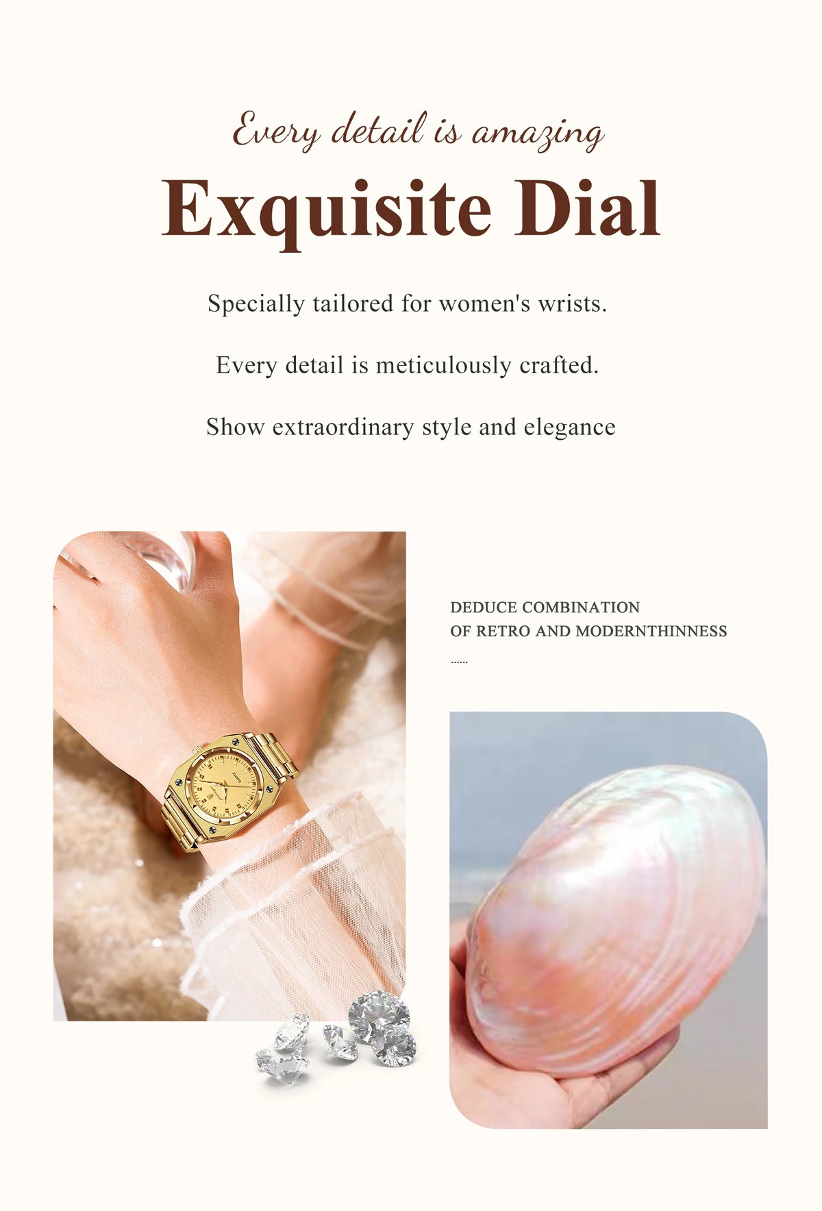 POEDAGAR Fashion Square Ladies Wristwatch Stainless Steel Waterproof Luminous Woman Watch Elegant Luxury Women's Quartz Watches