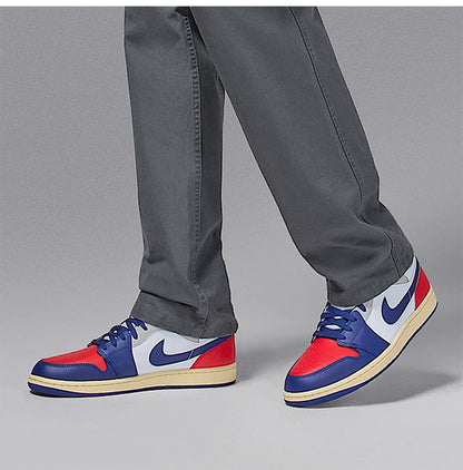 Nike Authentic JORDAN Men's Leather Sports Wear-Resistant Classic Basketball Shoes DQ8426-102