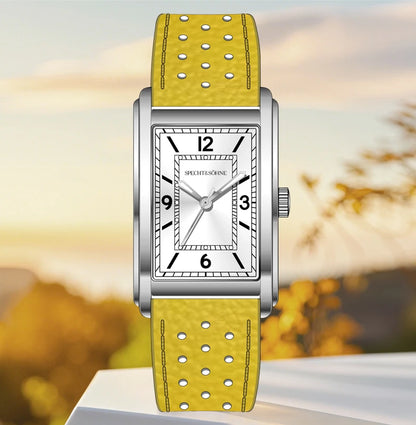 2025 New High Quality 27MM Specht & Söhne Square Men's Watch Sweep VH31 Movement Steel Reloj Hombre Sapphire Crystal Waterproof
