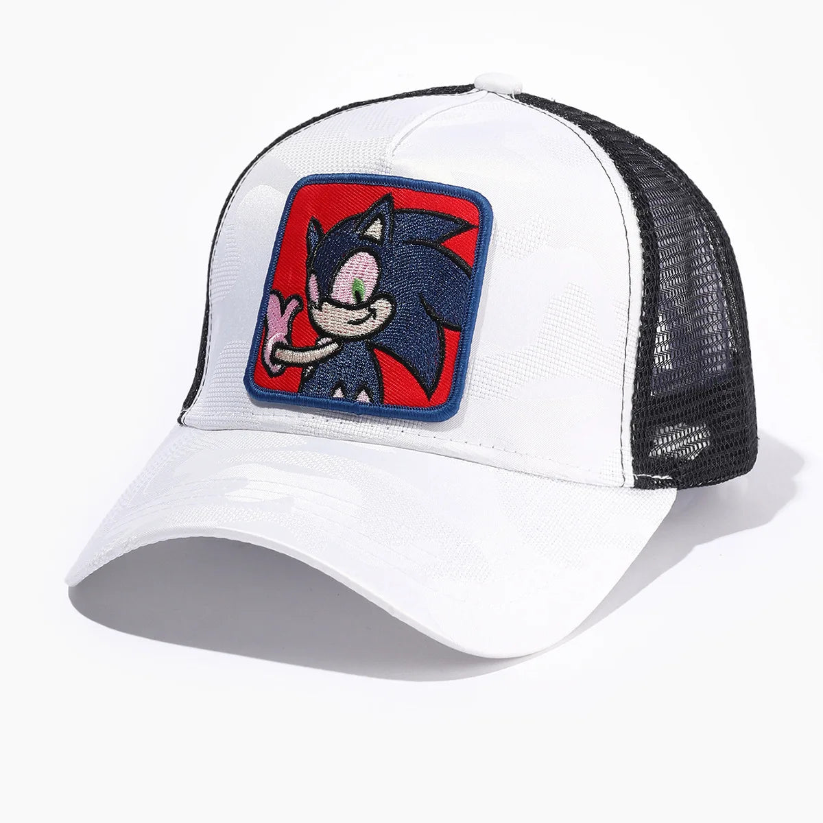 Hot Sale Unisex Cartoon Cap High Quality Sonic The Hedgehog Shadow Sonic Breathable Sun Hat Kids Gifts Cap Fashion Mouse Hat
