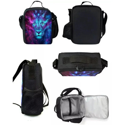 Child Insulated Large Fortnite Capacity Bag for Boy Hot Game Girl Student Outdoor Picnic Reusable Thermal Cooler Lunch Box