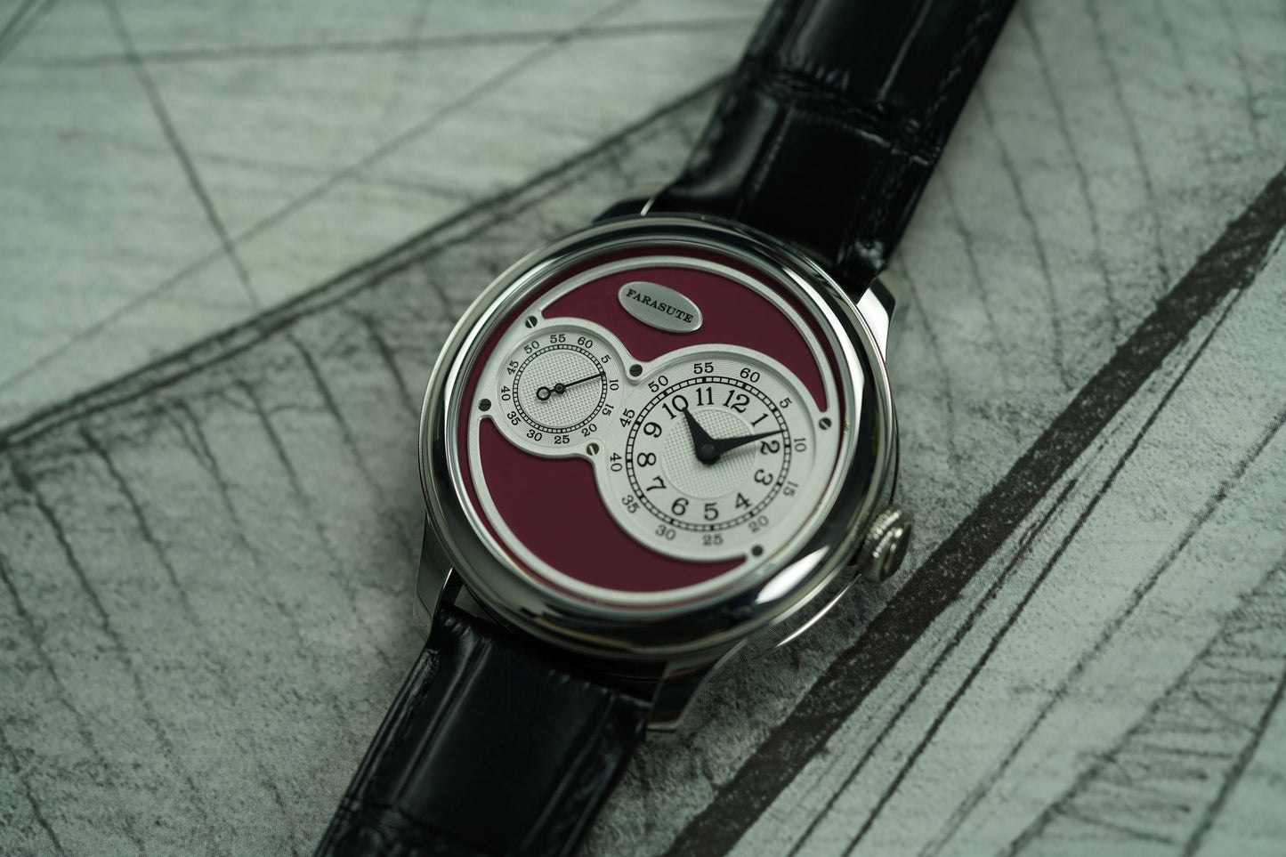 FARASUTE Retro Hangzhou Customized Automatic Mechanical Watch Men Fashion Sapphire Wristwatch Waterproof Montres Pour Hommes