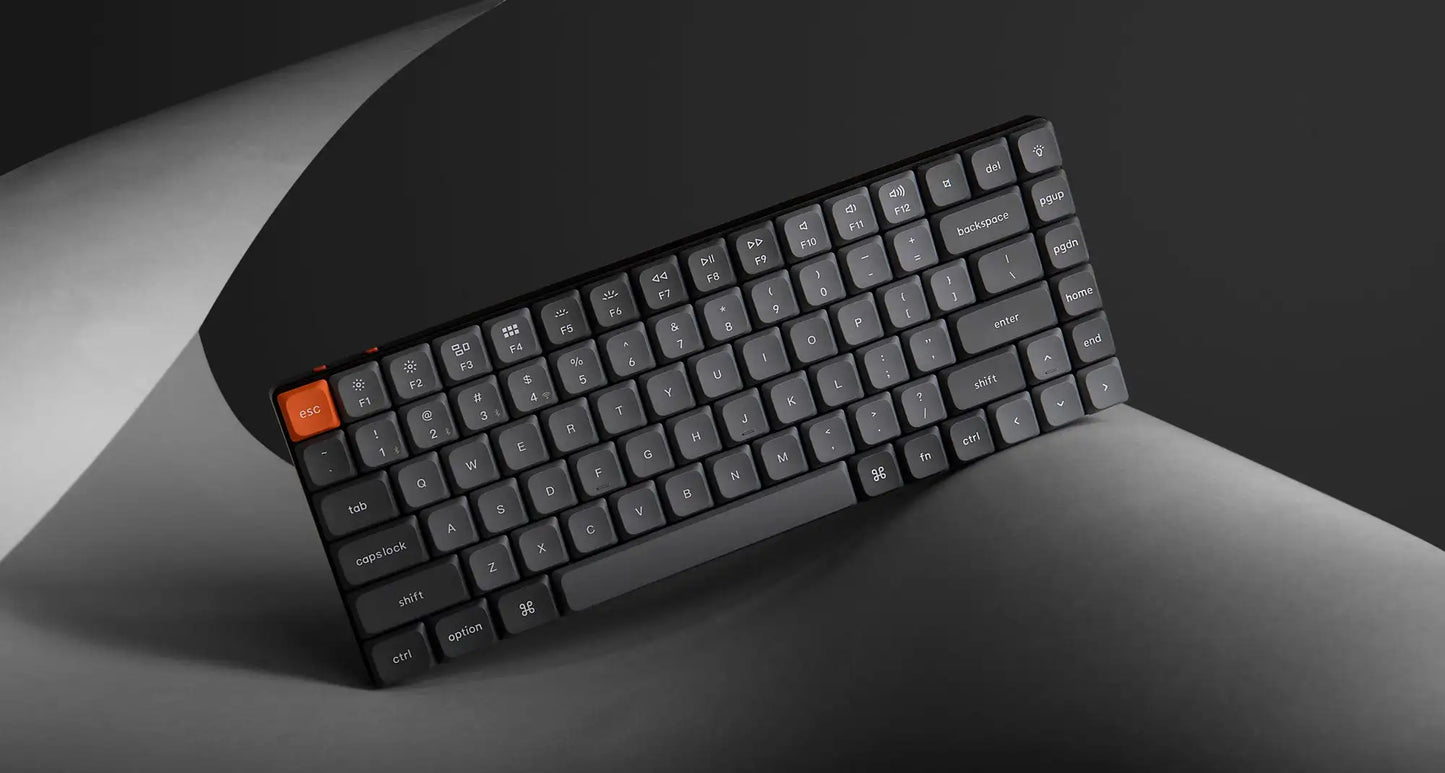 Keychron K3 Max QMK/VIA Ultra-Slim Wireless Custom Mechanical Keyboard Low Profile Gateron Switch Double-Shot PBT Keycap