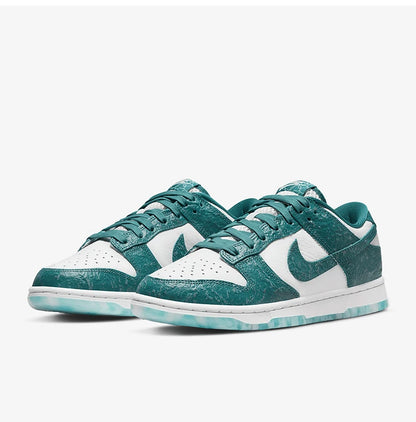 Nike Official Authentic Dunk Low Women's Lightweight Cushion Retro Sport Sneakers DV3029-100