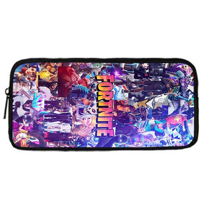 Child School Backpack with Shoulder Bag and Pencil Case School Bags for Hot Game Design Fortnite Boys and Girls Best Gift