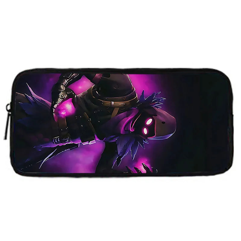 Hot Game Design Child Backpacks Shoulder Bag Pencil Case Fortnite Pupil Large Capacity School Bags for Boys Girls Best Gift