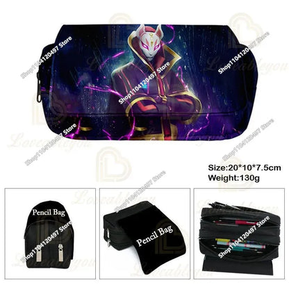 Fortnite Wallets for Kids Anime Fortnite Wallet Cartoon Card Holder Bag Leather Short Purse Fashion Folded Purses Boys Gift