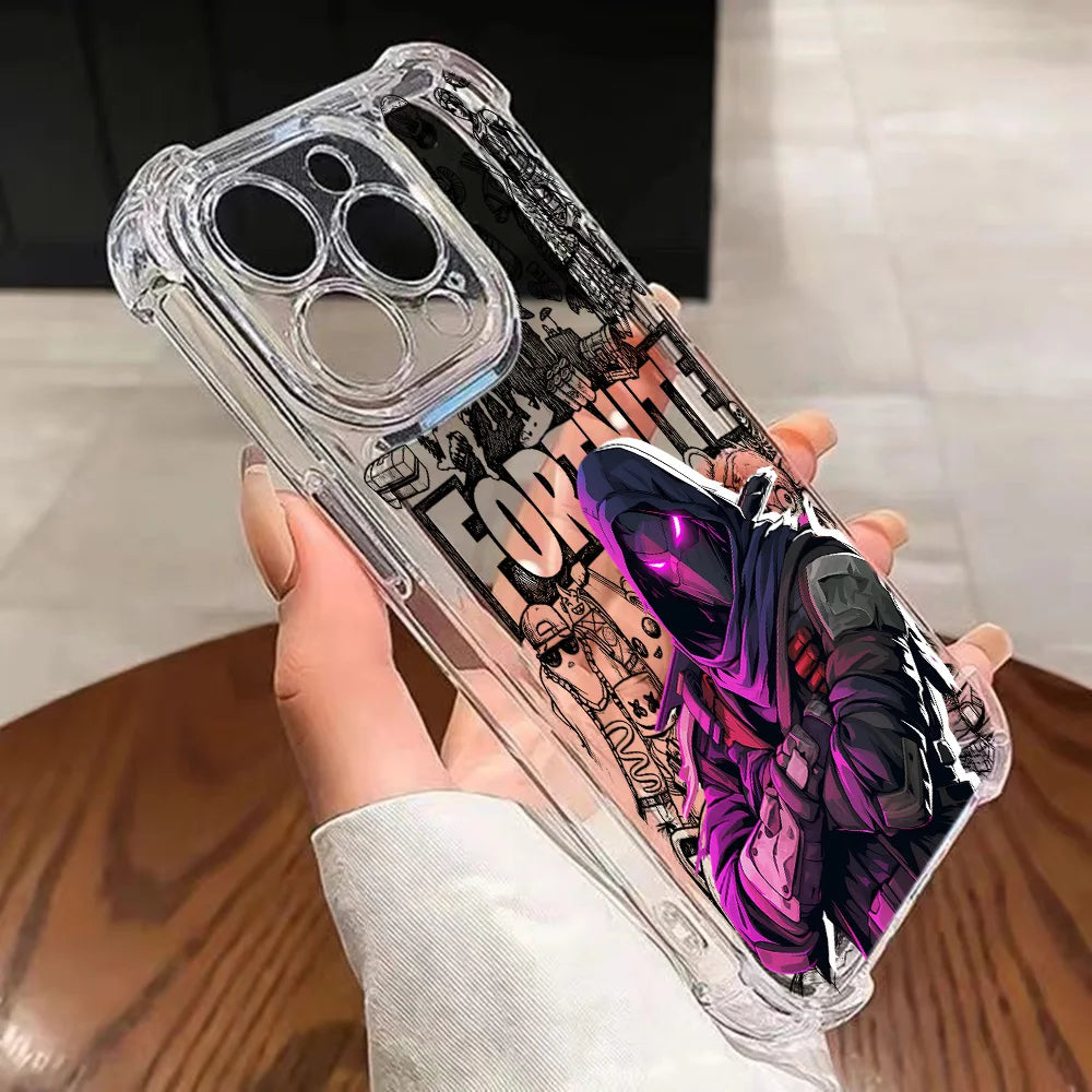 Game Fortnite Phone Case For Samsung A37 A57 A17 A07 A06 A56 A26 A33 A54 A51 A13 A73 A55 A53 A36 A35 A34 A25 A24 A23 A16 4G 5G