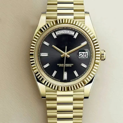 Top Grade Vintage Style 2026 VIP Luxury Watch Old Brand Week Series Fully Automatic Mechanical Multifunctional Waterproof Anti