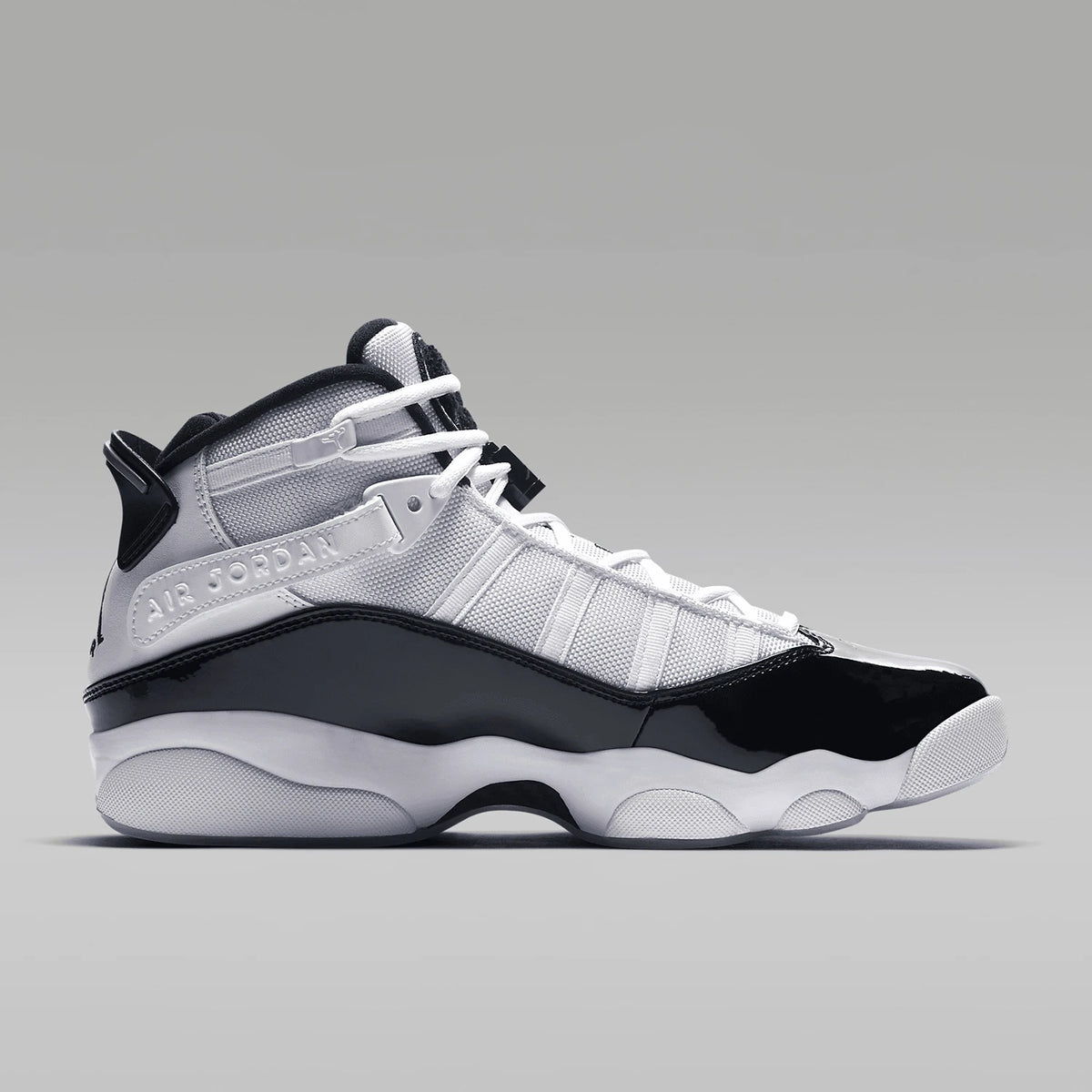 „Nike“ oficialūs, autentiški „JORDAN 6 RINGS“ vyriški sportiniai krepšinio bateliai su amortizacija 322992-104